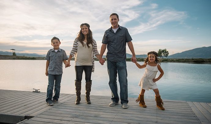 N Family | Utah Lake Family Photographer