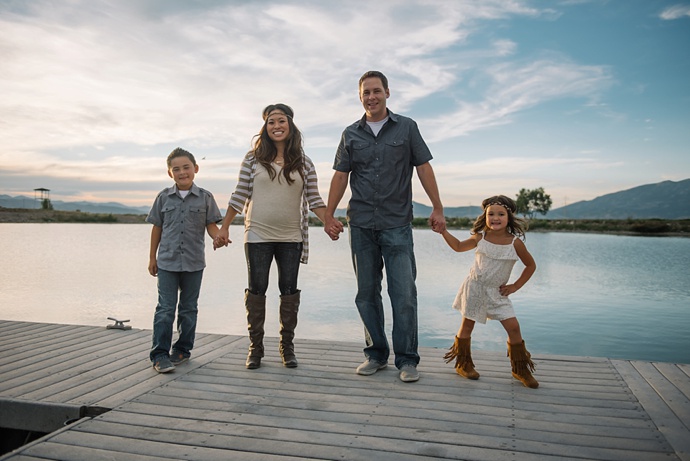 N Family | Utah Lake Family Photographer